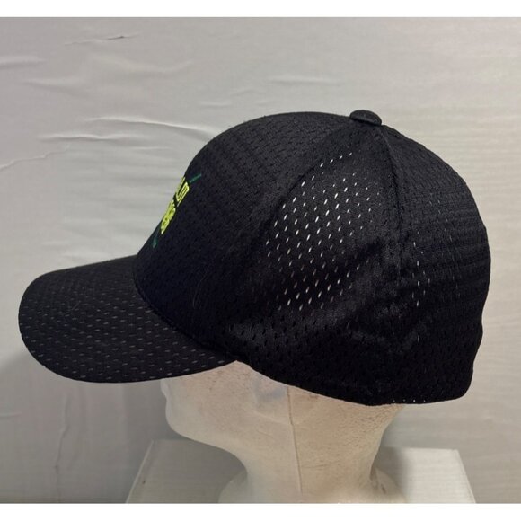 Humboldt Strong #PrayForHumboldt Black Flexfit Hat Lids Medium/Large Embroidered - Picture 6 of 7